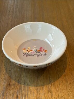 Disney Cats Food Bowl!